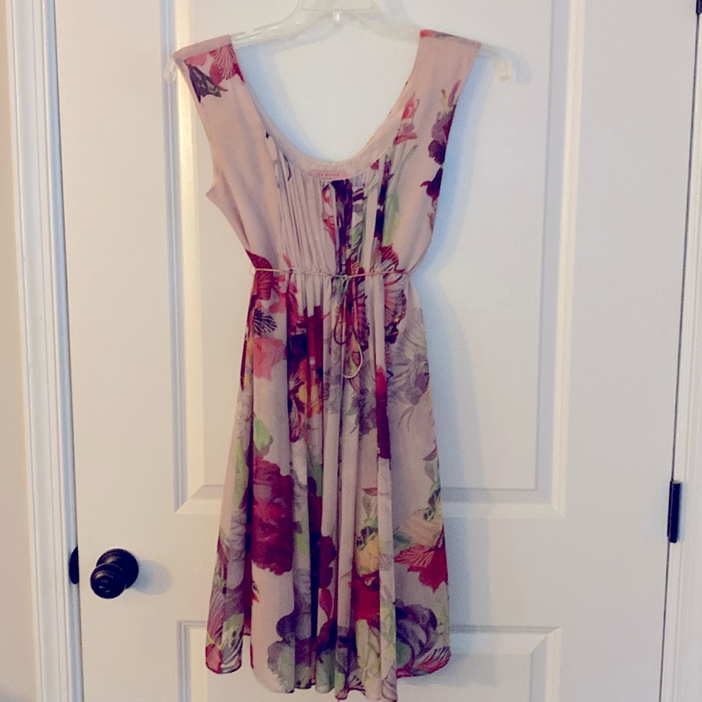 Floral Multicolor Ted Baker Women's Dress Size 1 =4.